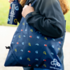 Girlguiding folding shopping bag with pouch - Image 2